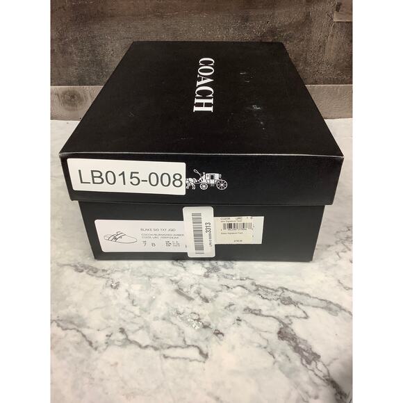 Coach Women's 7B Cocoa Amber Blake Clogs In Signature Textile Jacquard LB15-8 - Picture 9 of 9